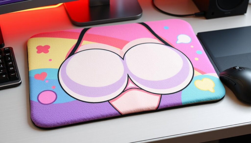 Anime Boob Mouse Pads: A Fun and Functional Addition to Your Setup